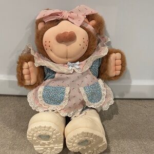 Vintage Persimmon furskins stuffed plush teddy bear collectable